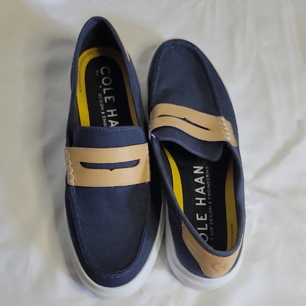 Cole Haan Men's GrandPrø Rally Canvas Penny Loafers